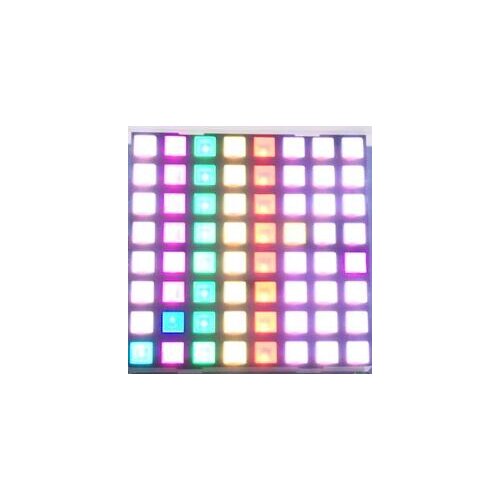 20PCS x 5MM 8X8 RGB 58.5*58.5mm Square LED Dot Matrix Digital Tube Module 2088RGB LED Display Module