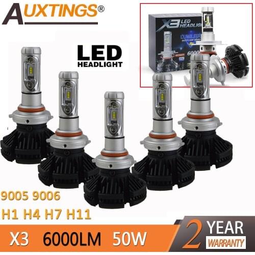 Auxtings LED Bulbs H4 (P43t)
