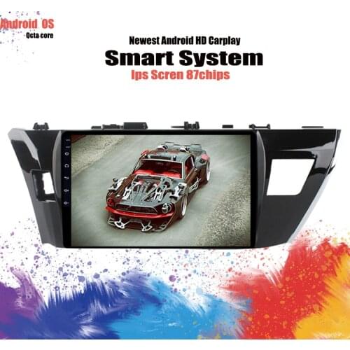 2 din Carplay Android 10.0 car dvd player gps for Toyota Corolla 20137 2014 2015 2016 2017 10.1'' car stereo radio Tape Recorder