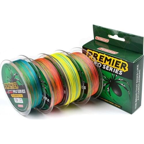 Colorful 100m 4 Strands Braided Fishing Wire Super Strong PE Line Multifilament Fishing Line Outdoor Fishing Tackleve