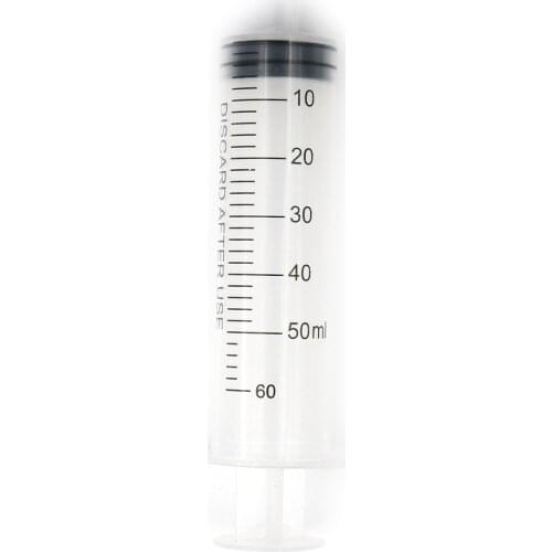 Health Measuring Syringe Tools Reusable 50ml Big Large Hydroponics Cat Feeding Accessories Plastic Nutrient Sterile