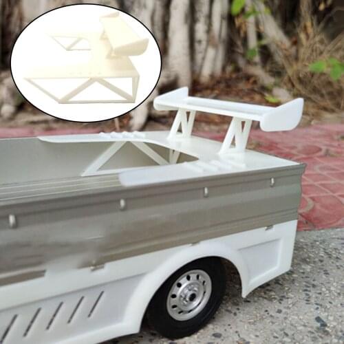 RC Tail Wing Modified WPL D12 Climbing Car SUV Smooth Replacement Easy Install