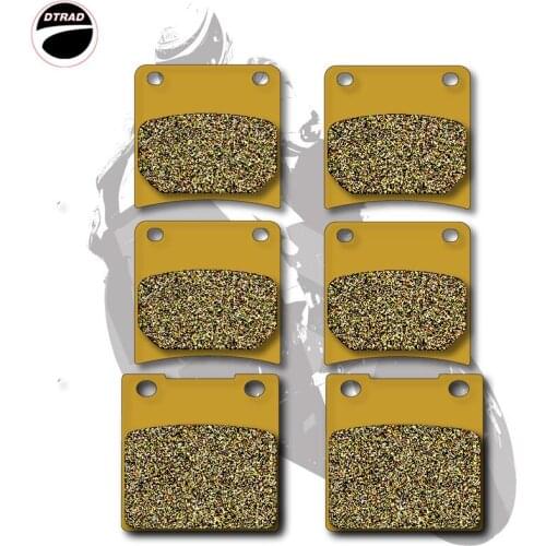 Motorcycle Brake Pads Front+Rear For SUZUKI STREET BIKES GSX 600 88-97 750 89-97
