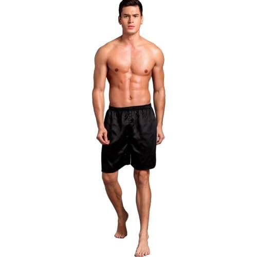 Mens Imitated Silk Boxers Underwear Homewear shorts 20PCS/LOT#2257