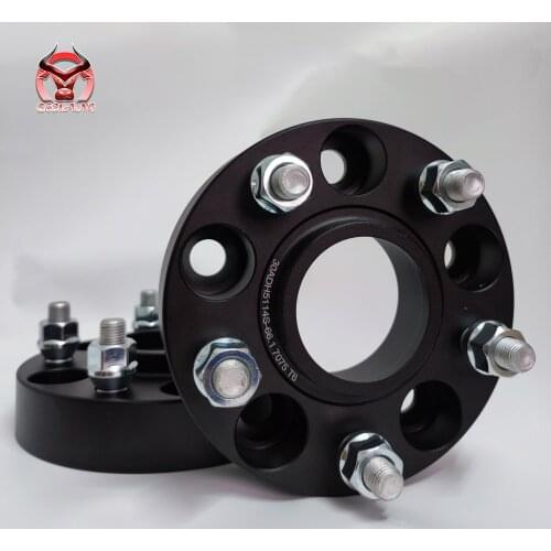 Wheel Spacers Widen Kit 5x114.3 Hubcentric 66.1mm Aluminum Adapter For Nissan Car X-Trail Teana Murano Sylphy Juke Separadores