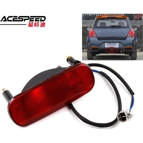 Car Rear Tail Bumper Reflector Lamp for Suzuki Swift Light for Swift 05-10 OE number 36570-77J00-00