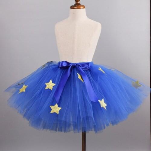 POSH DREAM Blue Skirts For Girls