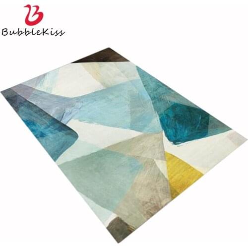 Bubble Kiss 2020 Fashion Rugs for Bedroom Nordic Abstract Geometric Carpet Home Non-slip Living Room Carpets Kids Room Area Rug