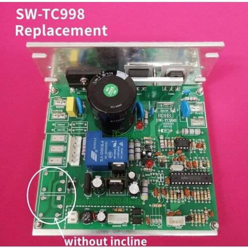 Replacement SW-TC998 CD-TC998 Treadmill Controller control board Driver board Power control board Motherboard No incline version