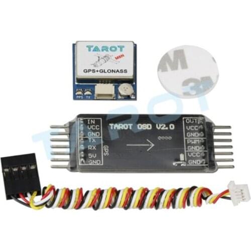 Tarot TL300L2 New Mini OSD Video Overlay GPS System For GPS FPV Gimble Camera
