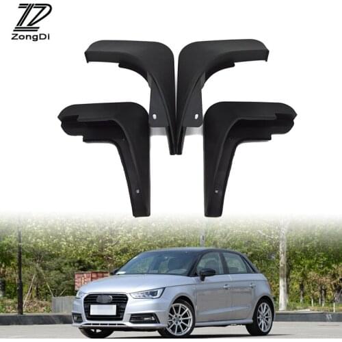 ZD Car Mudflaps Fit For Audi A1 2010 2011 2012 2013 2014 2015 2016 Mudflap Accessories Splash Guard Front Rear Mudguards Fender