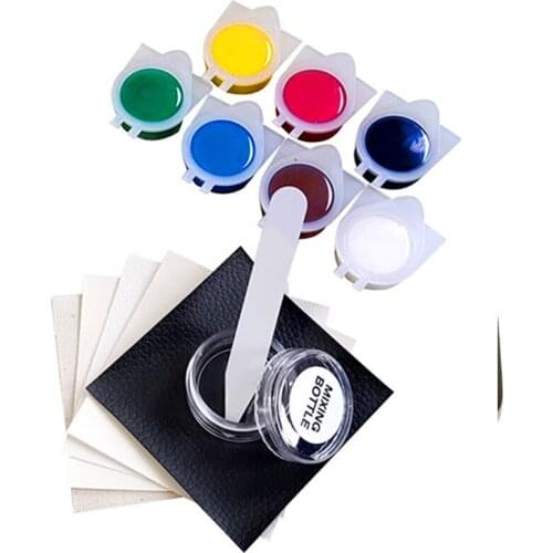 Liquid Skin Leather Auto Car Seat Sofa Coats Holes Scratch Cracks Rips No Heat Liquid Leather Vinyl Repair Kit Repair Tool