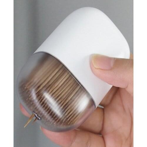 2020Hot 1Pc Magnetic Toothpick Holders ABS Toothpick Box Creative Toothpick Storage Box Toothpick Dispenser Fridge Magnet