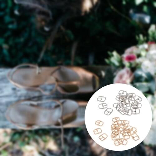 40x Single Shoe Buckle Center Belt Pin Accessories Repairs Shoes Tools