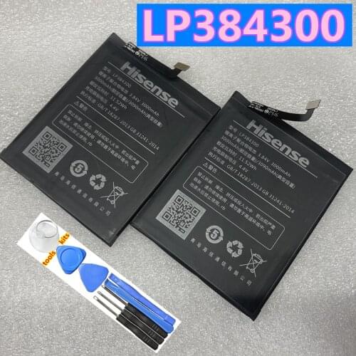 Original New High Quality 3090mAh LP384300 Battery For Hisense K1 A1 A2 PRO H10 Lite H10 Youth Edition E77mini Mobile Phone