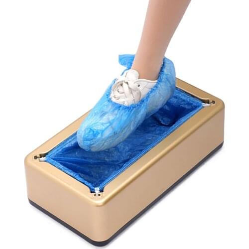 Automatic Shoe Cover Dispense Hand-Free Shoe Covers Machine Portable Waterproof for Home, Office, Supermarket, Factory, Hospital