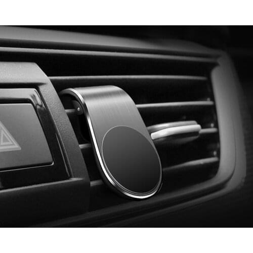 1Pcs rack for car phone holder universal air vent magnetic phone holder mount in Car mobile support for iPhone 12 Telephone