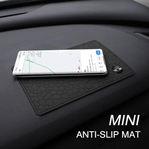 Car Styling Anti Slip Pad Phone PVC Non Slip Sticky Gel Mat For MINI Cooper One JCW Clubman Countryman R55 R56 F55 F56 R57 R58