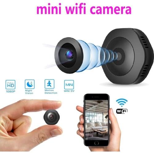 1080P WiFiMini Camera APP Remote Monitor Home Security 1080P IP Camera IR Night Motion Detection Magnetic Wireless Camera