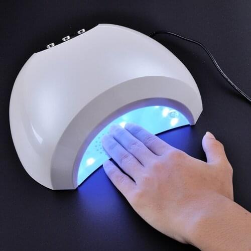 48W UV Lamp LED Nail Lamp Nail Dryer 48W White Light Fit Curing All Nail Polish Nail Gel Art Tool