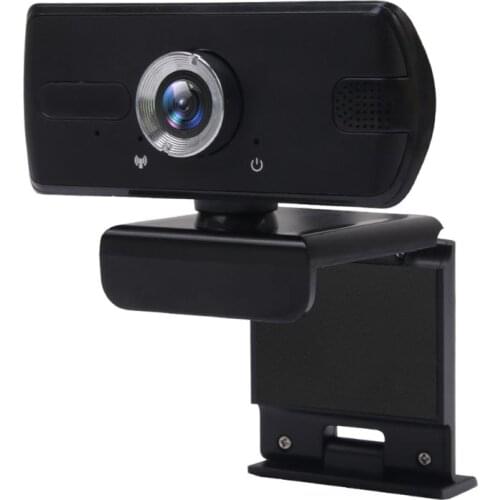 Mini Computer Webcam Anti-peeping Rotatable Adjustable Camera For Live Broadcast Video Conference Work