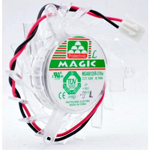 New MAGIC MGA5012XR-O10 12V 0.19A 45mm hole pitch 39mm graphics card fan