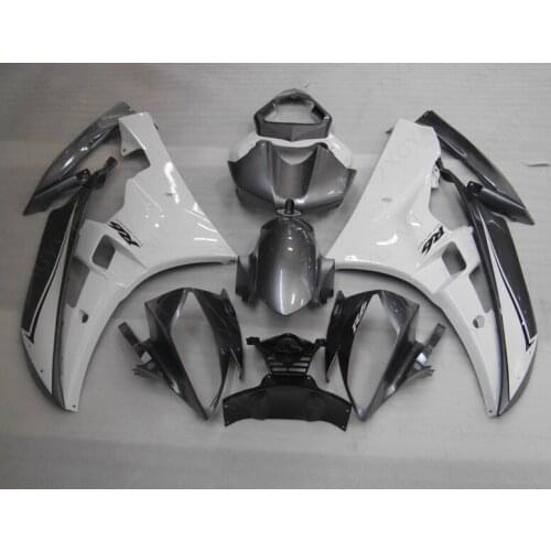 Fairings for YAMAHA YZFR6 2006 - 2007 Silvery White Body Kits YZF600 R6 06 Fairing Kits YZFR6 2006