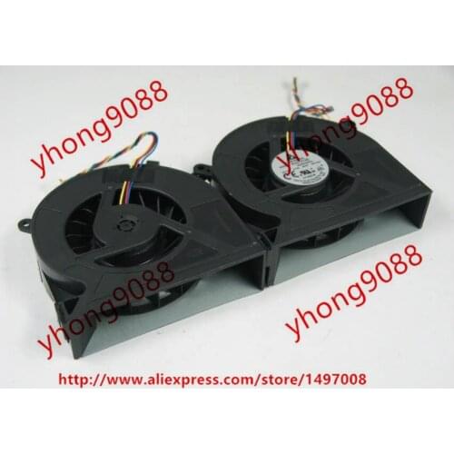 Detla Electronics KUC1012D BK43 DC 12V 0.75A 8-wire Server Cooling Fan