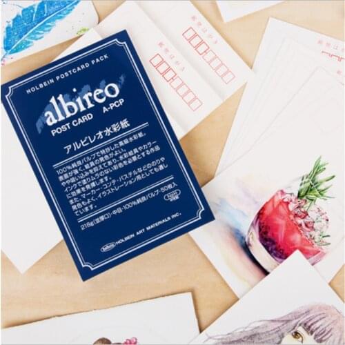 Portable 218gsm Watercolor Paper Pad Acid Free Cotton For Hand Painted Watercolor Paint Paper Postcard For Student Artist