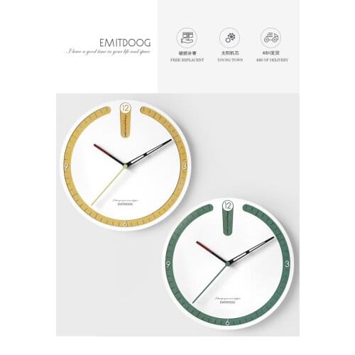 Light Luxury Clock Wall Clock Living Room Creative Personality Art Restaurant Mute Home Background Wall Decoration