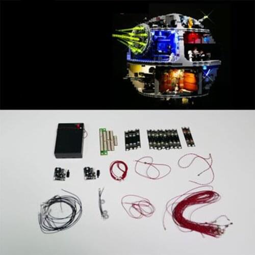 Led Light For 75159 Star Series Wars Death 05063 Building Blocks Bricks lighting Toys (only light)