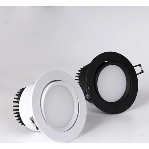 LED downlight LED super bright dimmable embedded Lez light COB 3W 5W 7W 12W 15W20W led spotlight decoration LED ceiling light AC