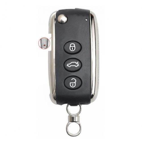 Smart 3+1 Button Remote Key Fob ASK315Mhz/ 433mhz ID46 for Bentley Continental GT GTC Flying Spur​ FCCID: KR5 5WK45032