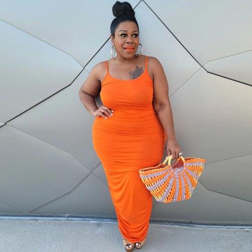 ZJFZML ZZ Plus Size Summer Dresses