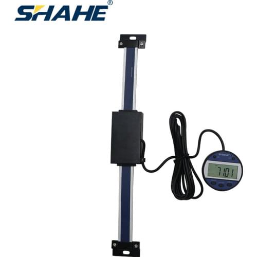 0-200 mm Aluminum Alloy Scale Digital Readout DRO Linear Scale Magnet Remote Display Milling Lathe Measuring Tools