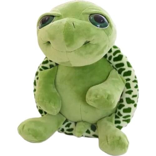 20cm So Cute Big Eyes Turtle Tortoise Animals for Everyone Plush Pendant Key Chain Keychain Ring Doll Toy