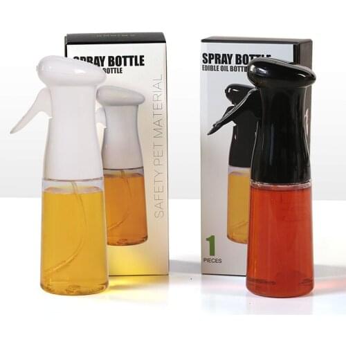 200ML BBQ Baking Olive Oil Spray Bottle Oil Vinegar Spray Bottles Water Pump Gravy Boats Grill Sprayer BBQ Kitchen Tools Salad
