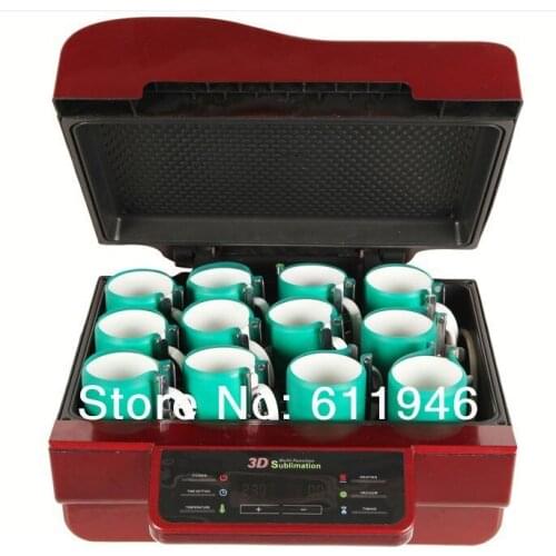 3D Sublimation Heat Press Machine Multifunctional Mug Cup Preser Phone Case 3D Vacuum Heat Transfer Machine