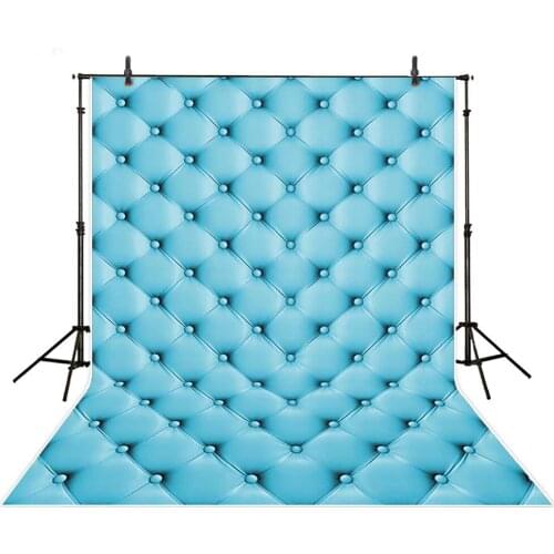 5*6.5ft Blue Sofa Newborn Baby Photo Background Backdrops Cloth Children Birthday Photo Studio Props Baby