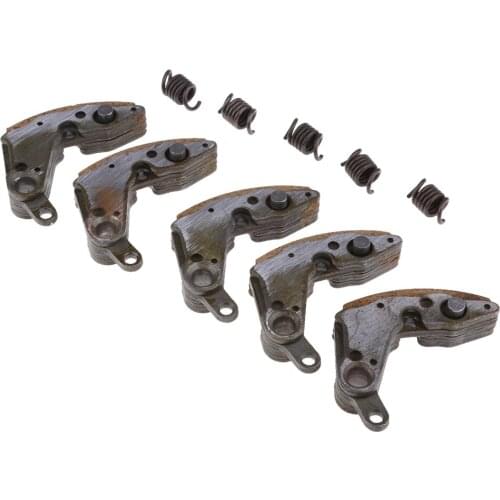 5Pcs Engine Clutch Pads + 5Pcs Clutch Spring for CFmoto CF500 ATV UTV Parts