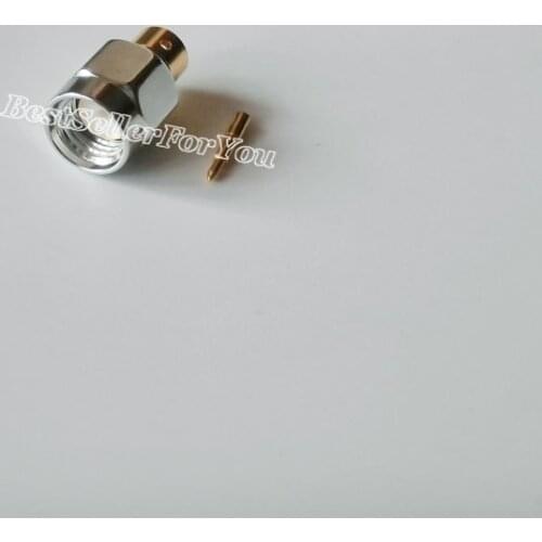 5Pcs High-quality SMA Male Plug Solder Semi-Rigid RG402 0.141" Cable RF Connector Stainless