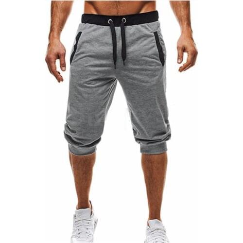 Mens Trousers Sweatpants Harem Pants Slacks Casual Jogger Sportwear Baggy Stylish Men Calf-length Pants