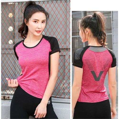 Quick Dry Running T Shirt Women Summer Sports Fitness Breathable Tops Sportwear Cycling Jerseys Trekking Hiking Climbing T-Shirt