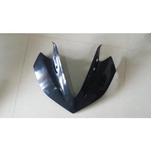 Black Front Upper Fairing Headlight Cowl Nose Panlel Fit For YAMAHA YZF R25 R3 2015 2016 2017 2018