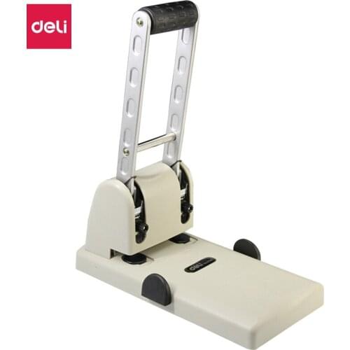 Deli 0130 Heavy Duty Punch Machine Paper Puncher 0130 Can Use 100 Pages Random color