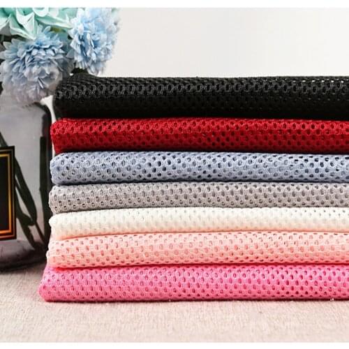 Breathable Cushion Cradle Mesh Upholstery Fabric for Chair Back Net Cloth Shoes DIY Handmade by the Meter