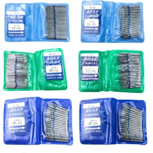 FG High Speed Burs TF series for Dental Polishing 50pcs/bag