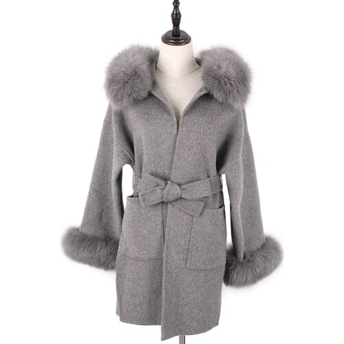 Lavelache Women's Gray Coats