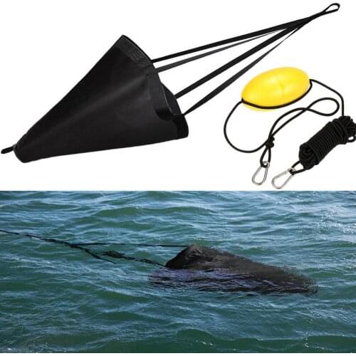 HobbyLane Sea Anchor Drogue + 30ft Drift Anchor Tow Rope Tow Line Throw Line for Fishing Canoe Inflatable Boat
