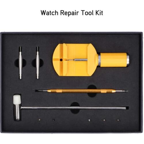 Watch Link Pin Remover Spring Bar Tool Watch Band Strap Remover Adjuster Watch Repair Tool Kit for watchmaker